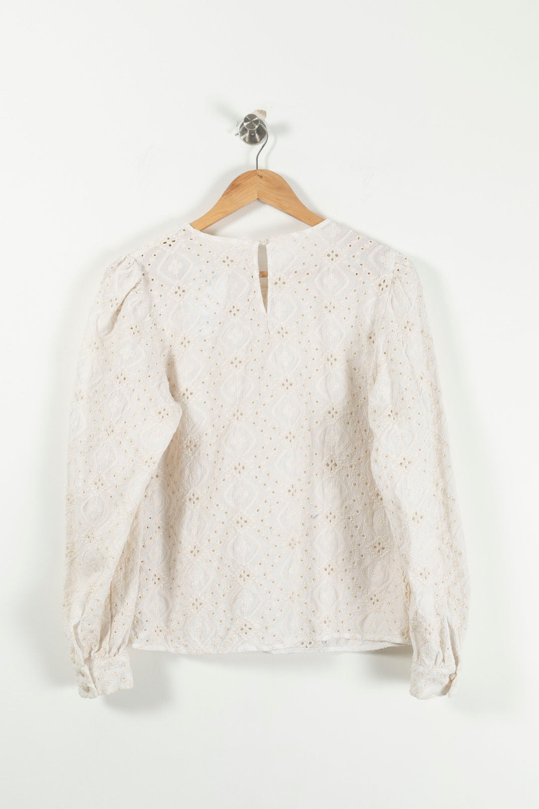 Blouse Blanche - Taille M/38 de la marque Sézane | PARAD92428 - Vendu par Paradigme - Image 4