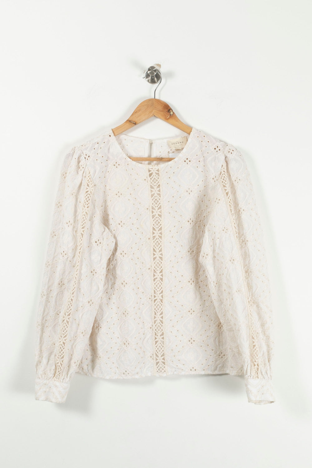 Blouse Blanche - Taille M/38 de la marque Sézane | PARAD92428 - Vendu par Paradigme - Image 2