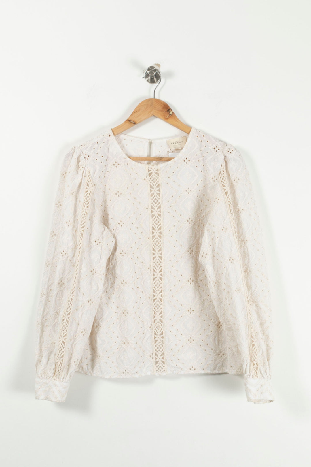 Blouse Blanche - Taille M/38 de la marque Sézane | PARAD92428 - Vendu par Paradigme - Image 2