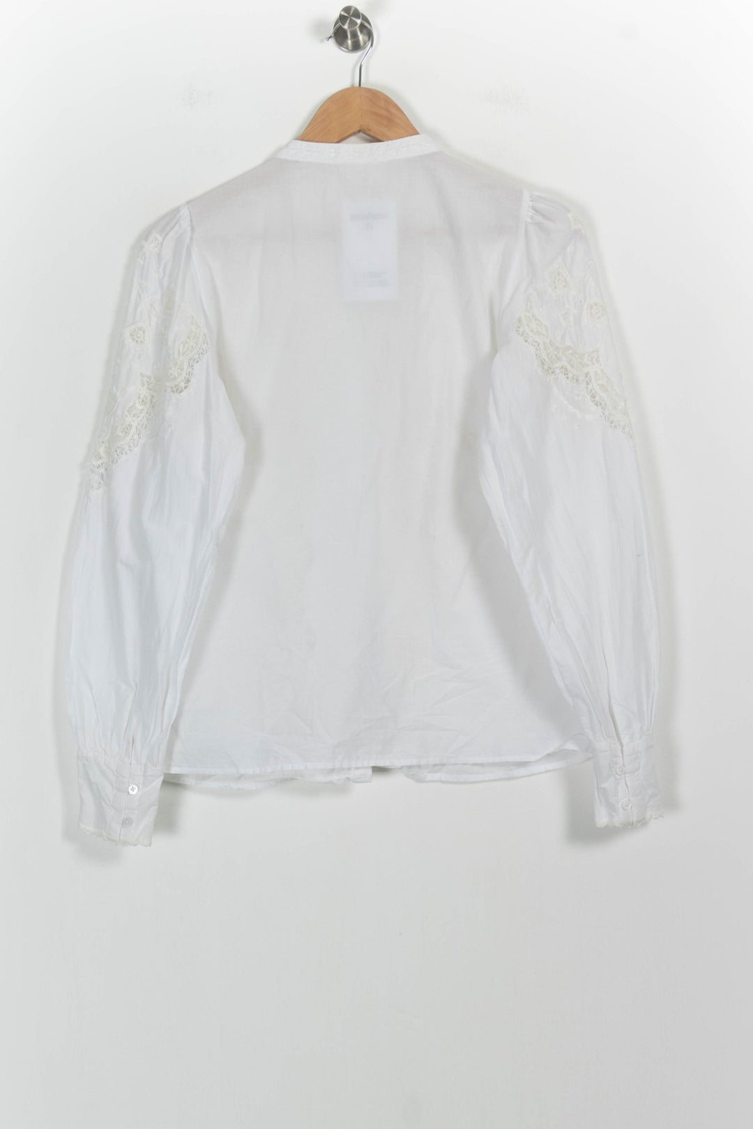 Blouse Blanche - Taille L/40 de la marque Sézane | PARAD92431 - Vendu par Paradigme - Image 4