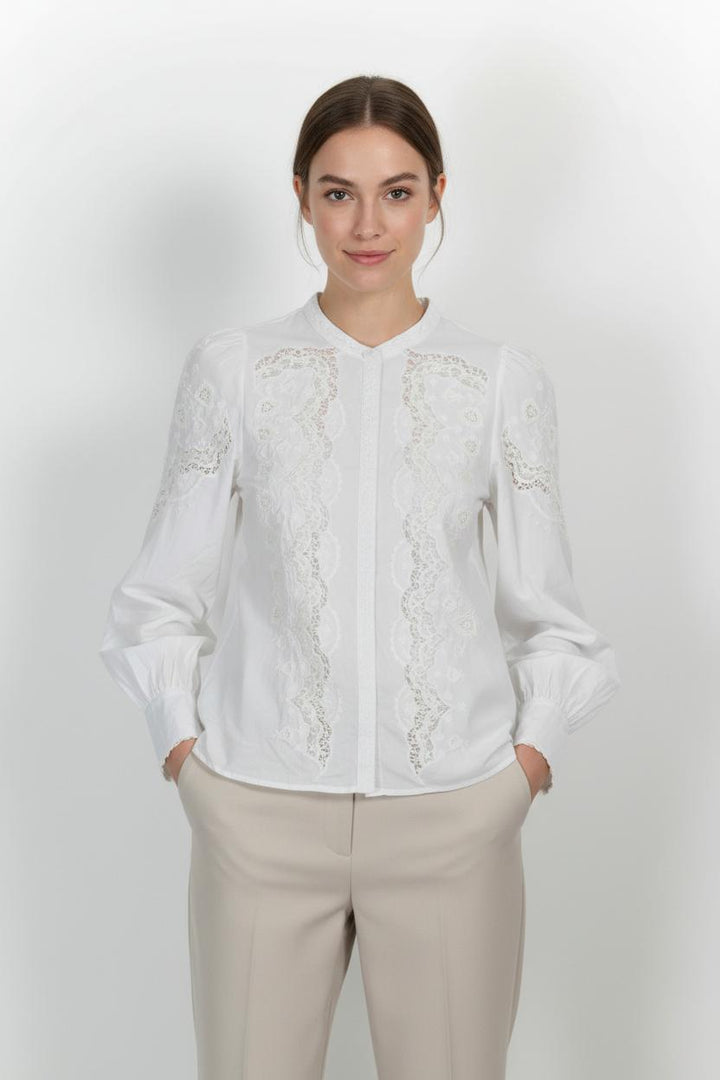 Blouse Blanche - Taille L/40 de la marque Sézane | PARAD92431 - Vendu par Paradigme - Image 1