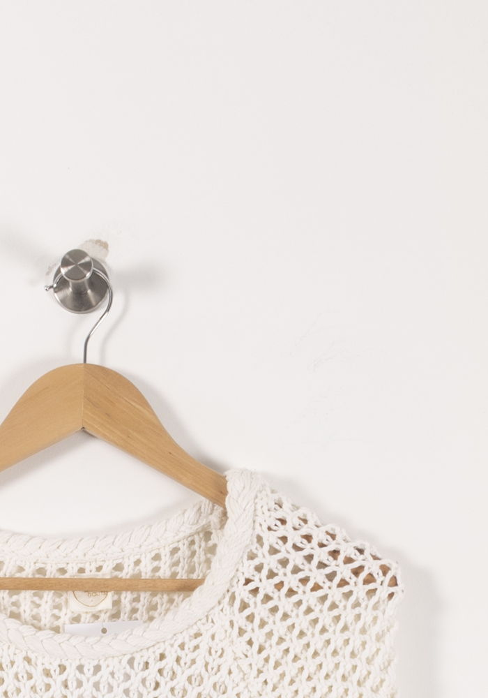 Pull Blanc - Taille S/36 de la marque Des petits hauts | PARAD92434 - Vendu par Paradigme - Image 3