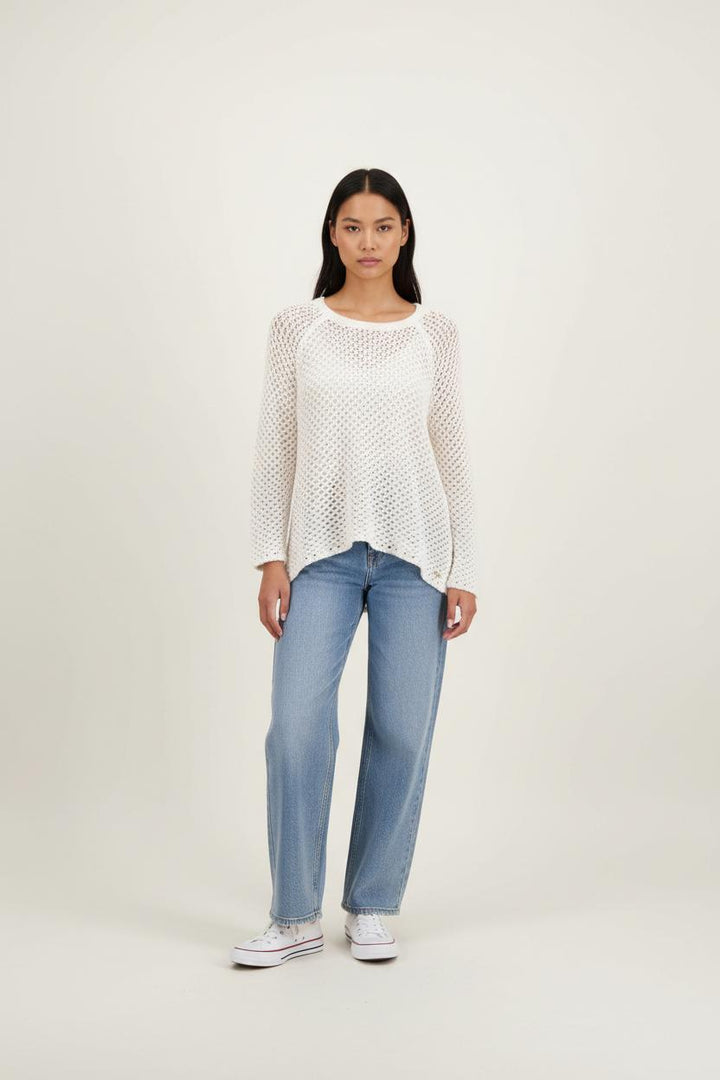 Pull Blanc - Taille S/36 de la marque Des petits hauts | PARAD92434 - Vendu par Paradigme - Image 1