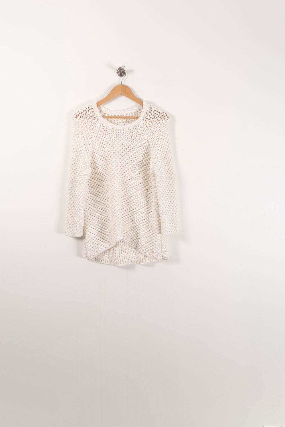 Pull Blanc - Taille S/36 de la marque Des petits hauts | PARAD92434 - Vendu par Paradigme - Image 2