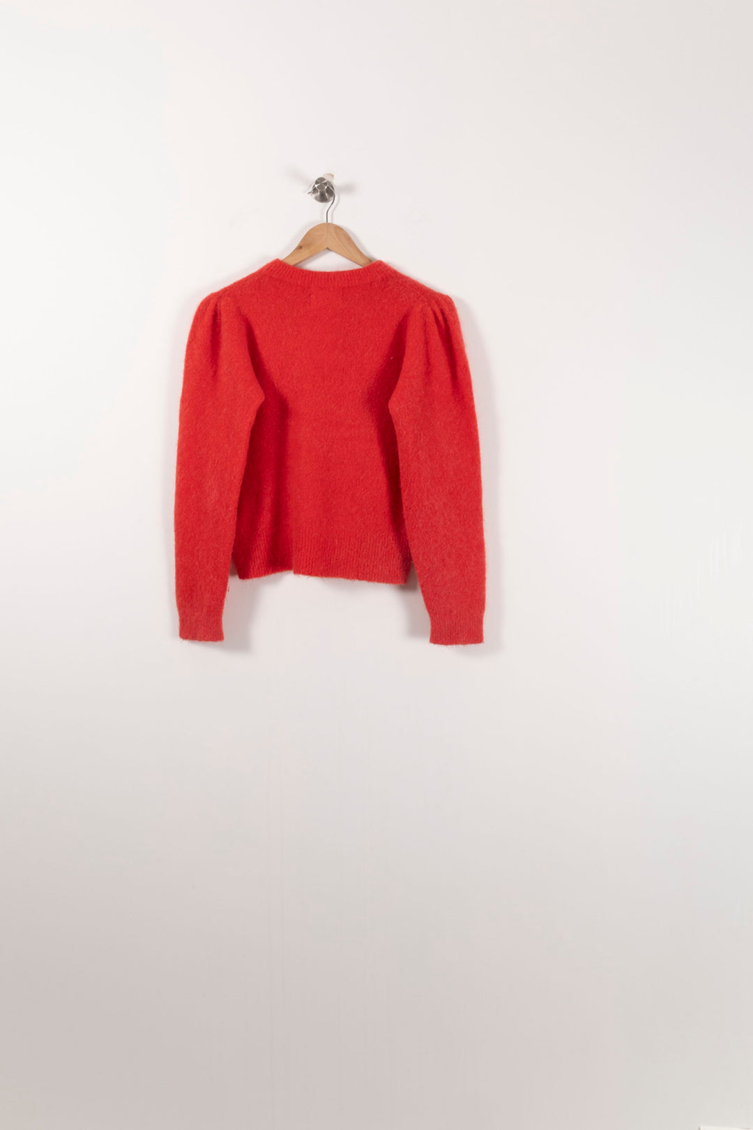 Pull Rouge - Taille XS/34 de la marque Léon & Harper | PARAD92446 - Vendu par Paradigme - Image 4