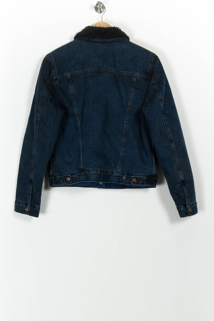 Veste en jean Bleu et Noir - Taille S/36 de la marque Levi's | PARAD92448 - Vendu par Paradigme - Image 4
