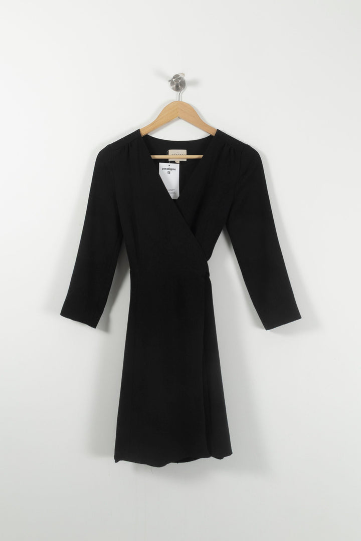 Robe Noire - Taille XS/34 de la marque Sézane | PARAD92456 - Vendu par Paradigme - Image 2