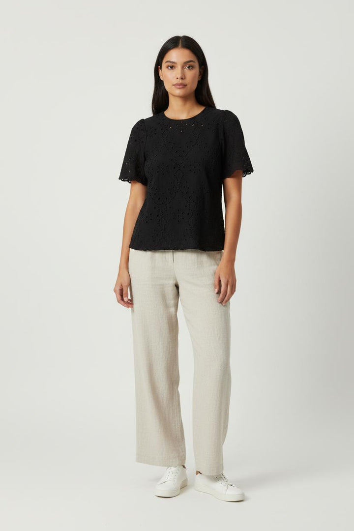 Blouse Noire - Taille XS/34 de la marque Sézane | PARAD92460 - Vendu par Paradigme - Image 1