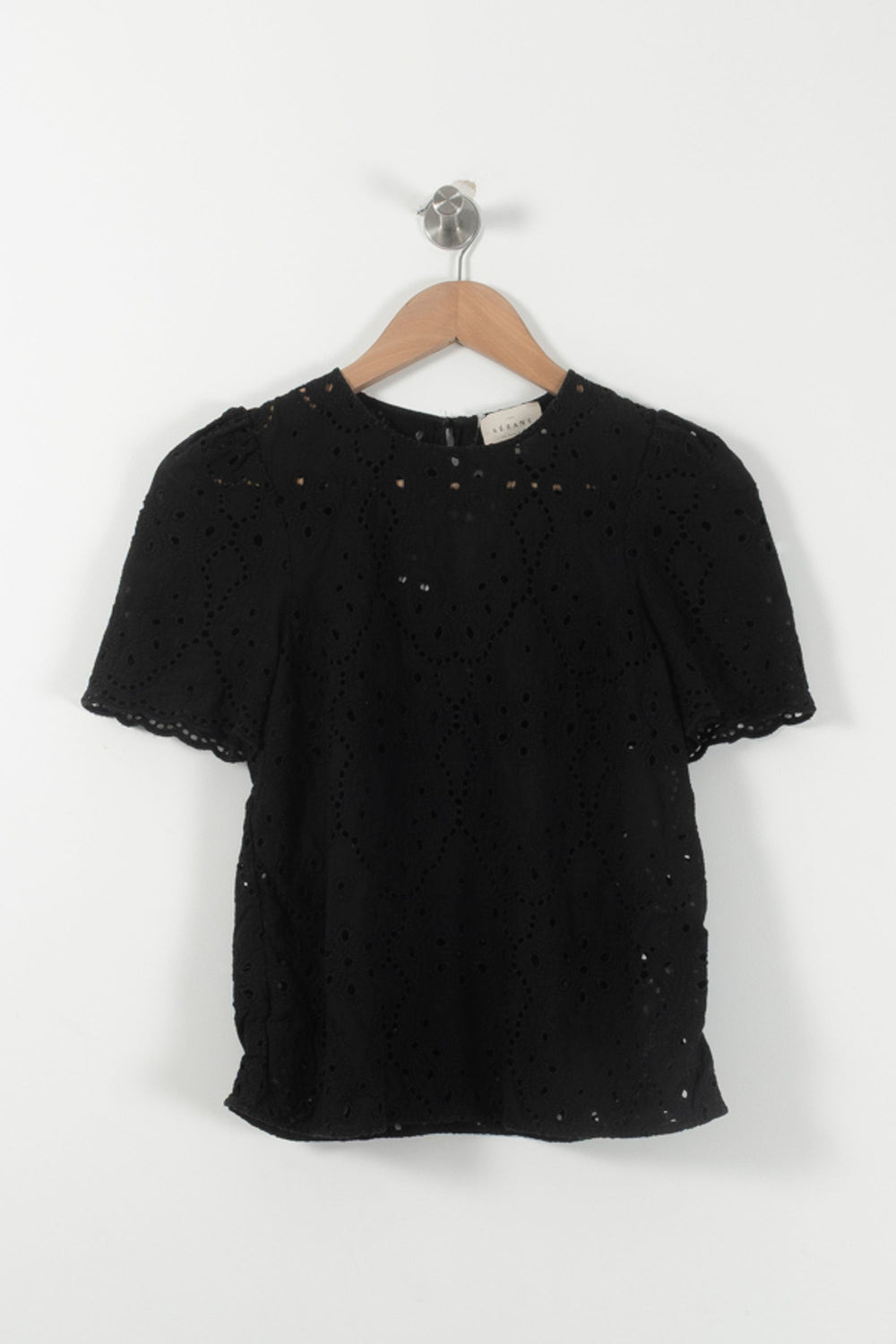 Blouse Noire - Taille XS/34 de la marque Sézane | PARAD92460 - Vendu par Paradigme - Image 2