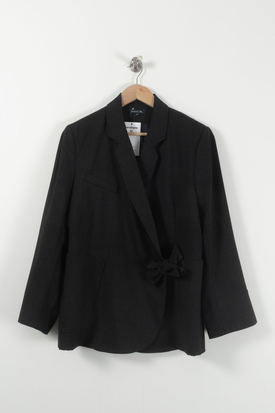 Blazer Gris - Taille S/36 de la marque Soeur | PARAD92464 - Vendu par Paradigme - Image 2
