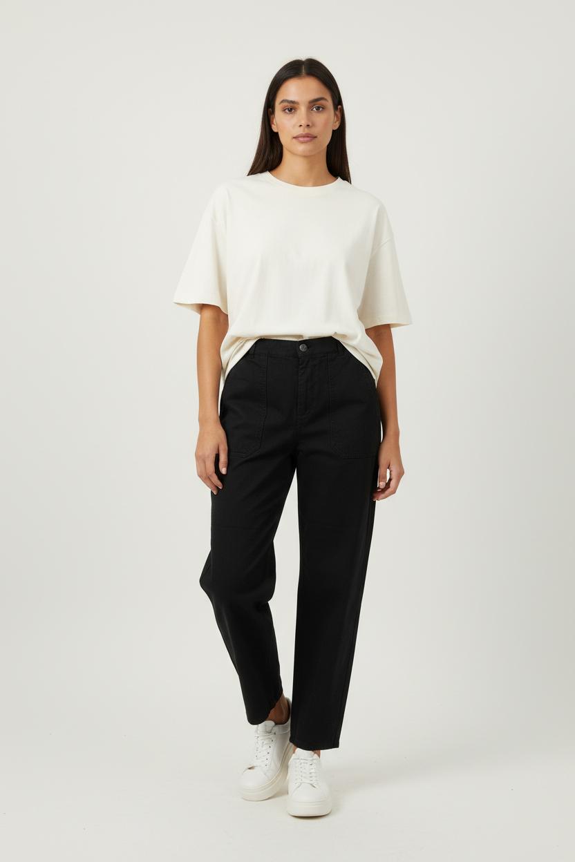 Pantalon Noir - Taille S/36 de la marque Chloé Stora | PARAD92478 - Vendu par Paradigme - Image 1