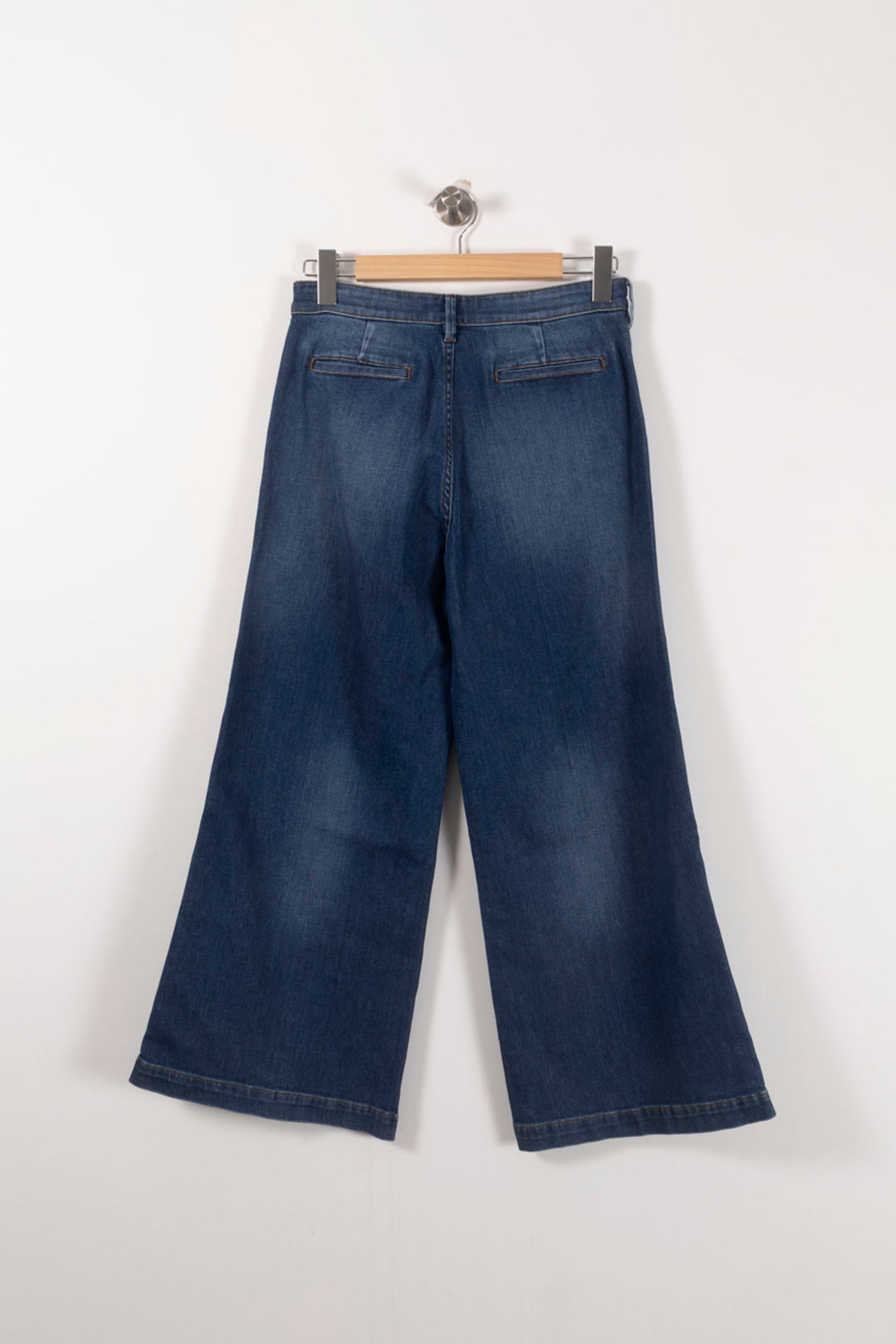 Jean Large Bleu - Taille M/38 de la marque Chloé Stora | PARAD92480 - Vendu par Paradigme - Image 4