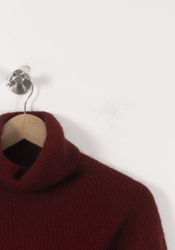 Pull Col Roulé Bordeaux - Taille XS/34 de la marque Kookai | PARAD92483 - Vendu par Paradigme - Image 3