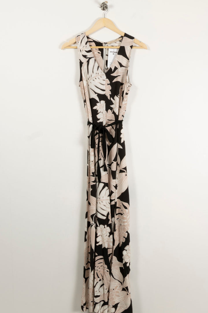 Combinaison Noire et Beige - Taille S/36 de la marque La Fée Maraboutée | PARAD92487 - Vendu par Paradigme - Image 2