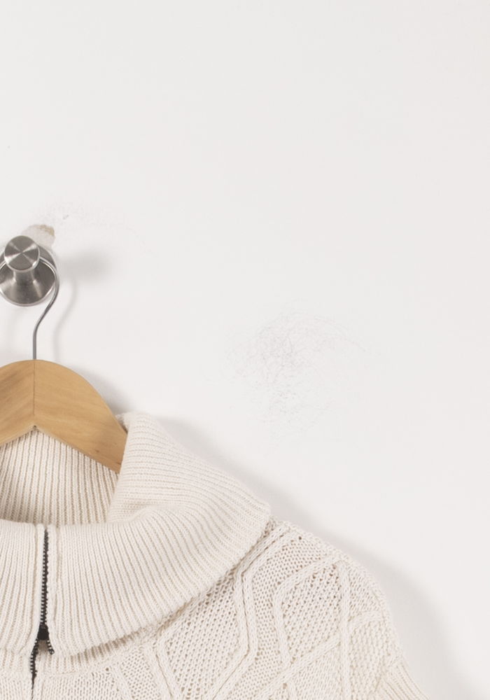 Pull Sans Manches Beige - Taille S/36 de la marque La Fée Maraboutée | PARAD92488 - Vendu par Paradigme - Image 3