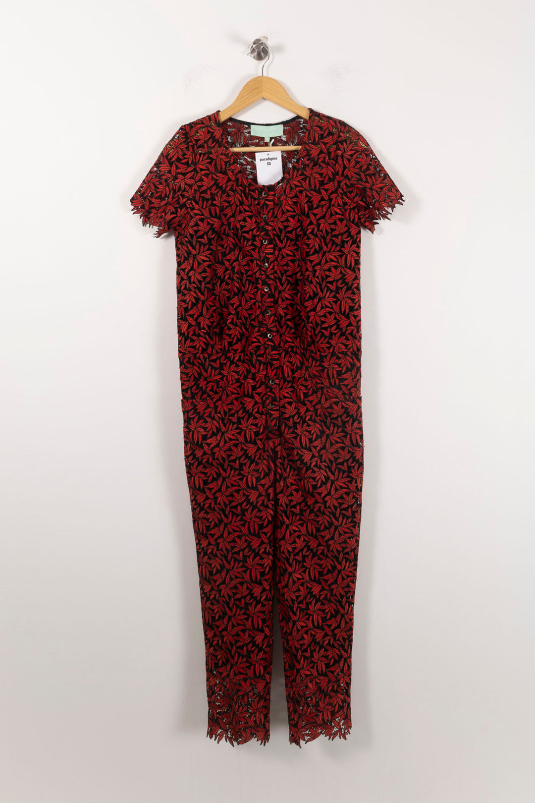 Combinaison Rouge et Noire - Taille XS/34 de la marque Heimstone | PARAD92493 - Vendu par Paradigme - Image 2