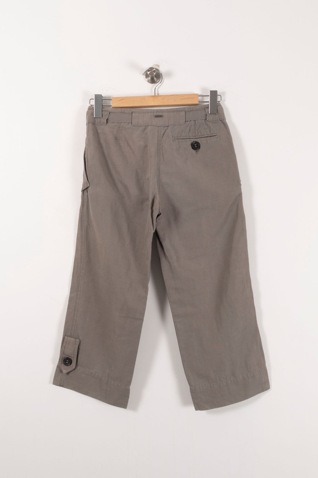 Pantalon Large Beige - Taille S/36 de la marque IKKS | PARAD92521 - Vendu par Paradigme - Image 4