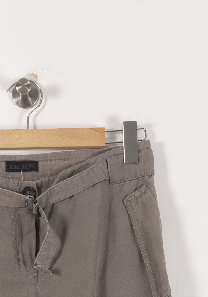 Pantalon Large Beige - Taille S/36 de la marque IKKS | PARAD92521 - Vendu par Paradigme - Image 3