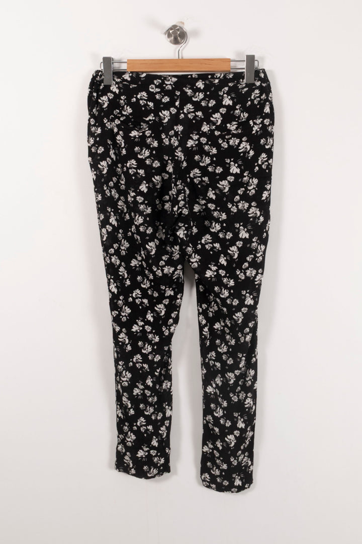 Pantalon Fluide Noir et Blanc - Taille M/38 de la marque Ekyog | PARAD92523 - Vendu par Paradigme - Image 4