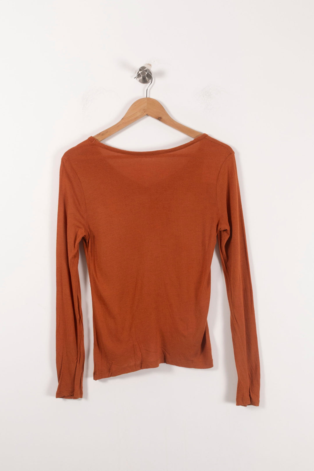 T-shirt Manches Longues Orange - Taille M/38 de la marque Ekyog | PARAD92524 - Vendu par Paradigme - Image 4