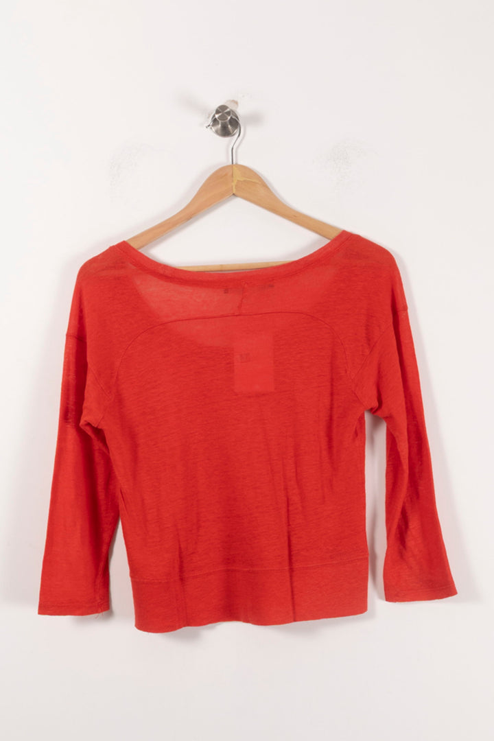 T-shirt Rouge - Taille S/36 de la marque Ekyog | PARAD92525 - Vendu par Paradigme - Image 4