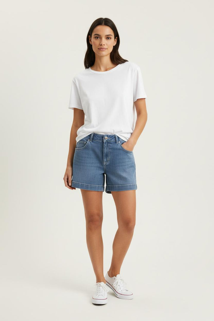 Short en Jean Bleu - Taille S/36 de la marque Ekyog | PARAD92527 - Vendu par Paradigme - Image 1