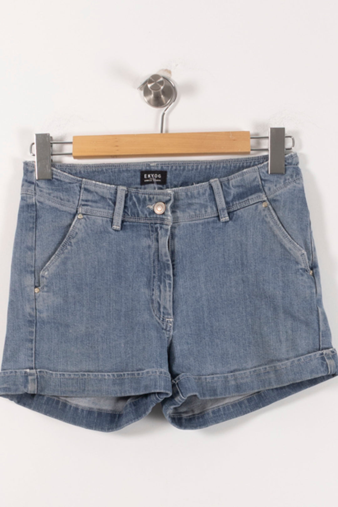 Short en Jean Bleu - Taille S/36 de la marque Ekyog | PARAD92527 - Vendu par Paradigme - Image 2