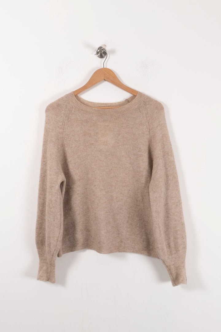 Pull Beige - Taille S/36 de la marque Sézane | PARAD92528 - Vendu par Paradigme - Image 2