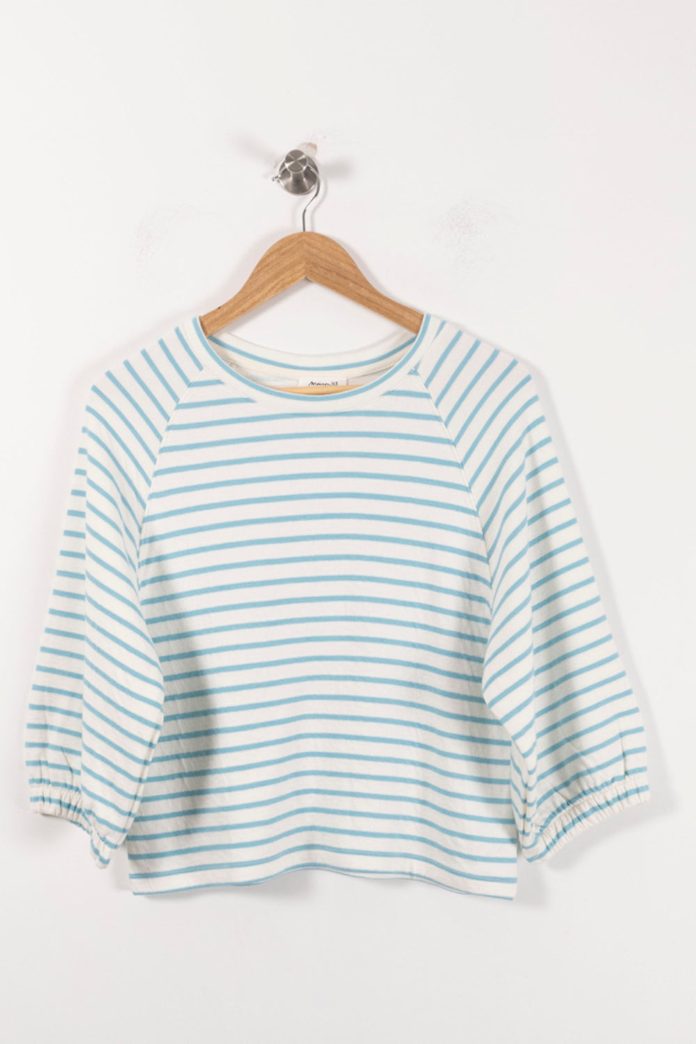 Pull Blanc et Bleu - Taille S/36 de la marque Maison 123 | PARAD92534 - Vendu par Paradigme - Image 2