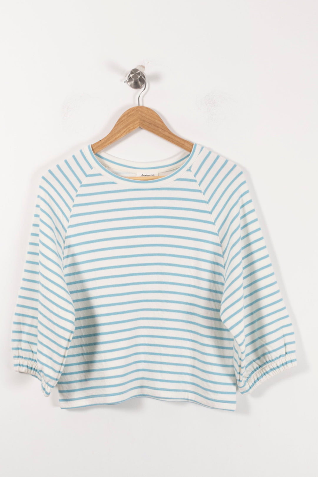 Pull Blanc et Bleu - Taille S/36 de la marque Maison 123 | PARAD92534 - Vendu par Paradigme - Image 2