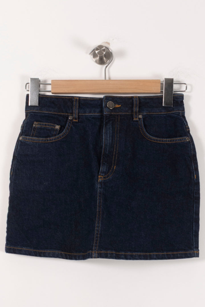 Jupe en Jean Bleue - Taille XS/34 de la marque Thinking Mu | PARAD92551 - Vendu par Paradigme - Image 2