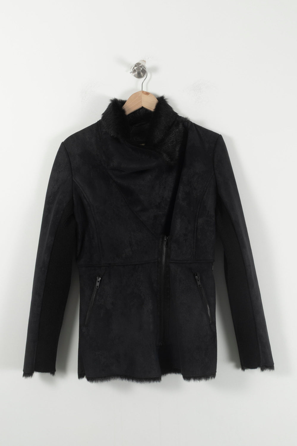 Veste Noire - Taille M/38 de la marque IKKS | PARAD92555 - Vendu par Paradigme - Image 2