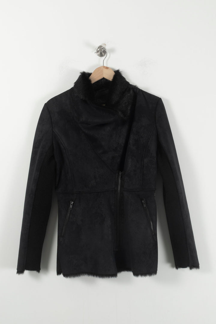 Veste Noire - Taille M/38 de la marque IKKS | PARAD92555 - Vendu par Paradigme - Image 2