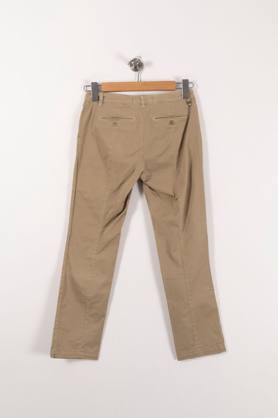 Pantalon Beige - Taille S/36 de la marque Weekend Max Mara | PARAD92557 - Vendu par Paradigme - Image 4