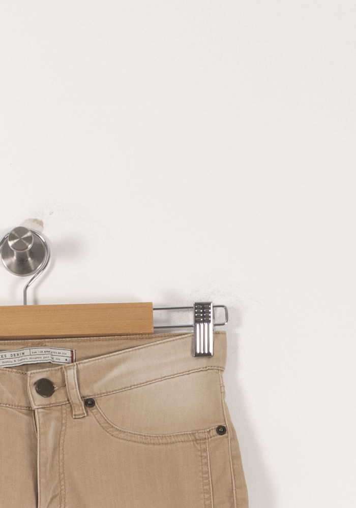 Jean Beige - Taille S/36 de la marque IKKS | PARAD92559 - Vendu par Paradigme - Image 3