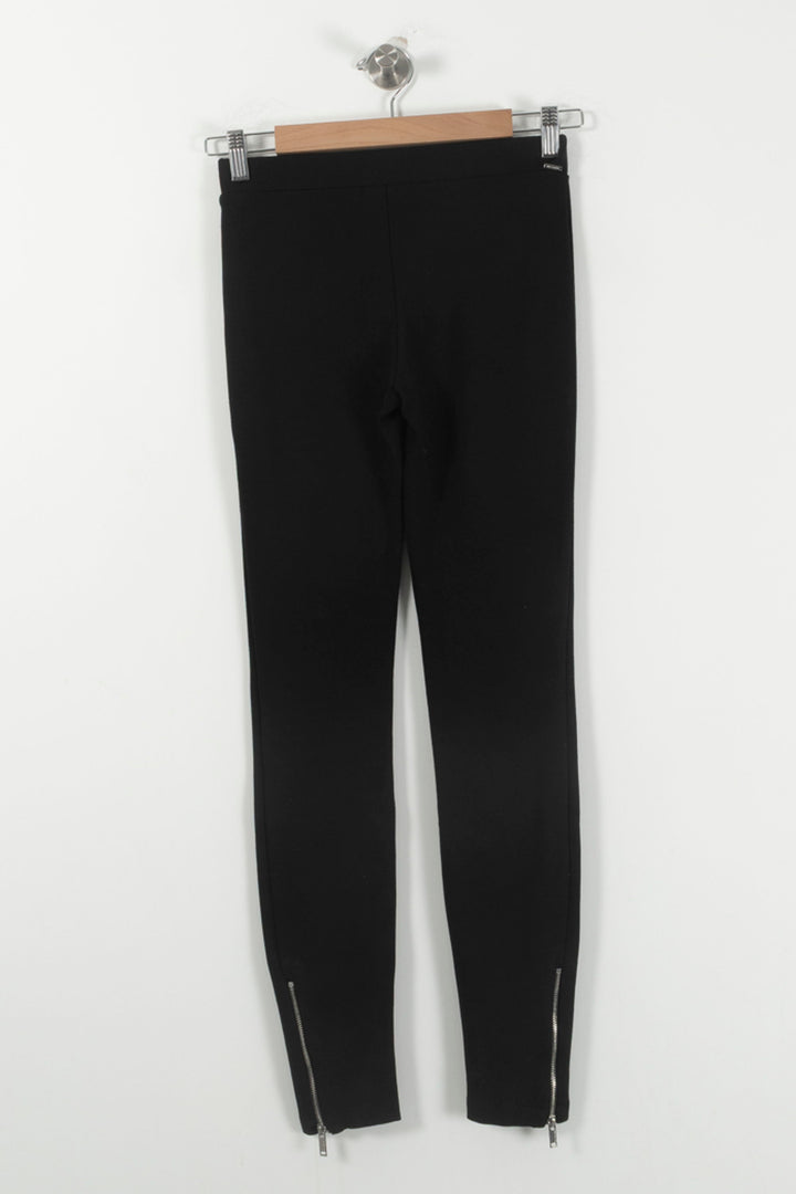 Legging Noir - Taille S/36 de la marque IKKS | PARAD92560 - Vendu par Paradigme - Image 4