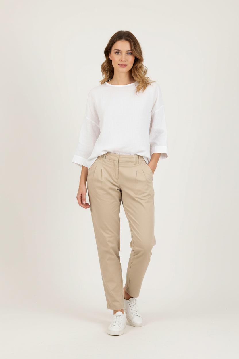 Pantalon Beige - Taille XS/34 de la marque I.Code | PARAD92561 - Vendu par Paradigme - Image 1