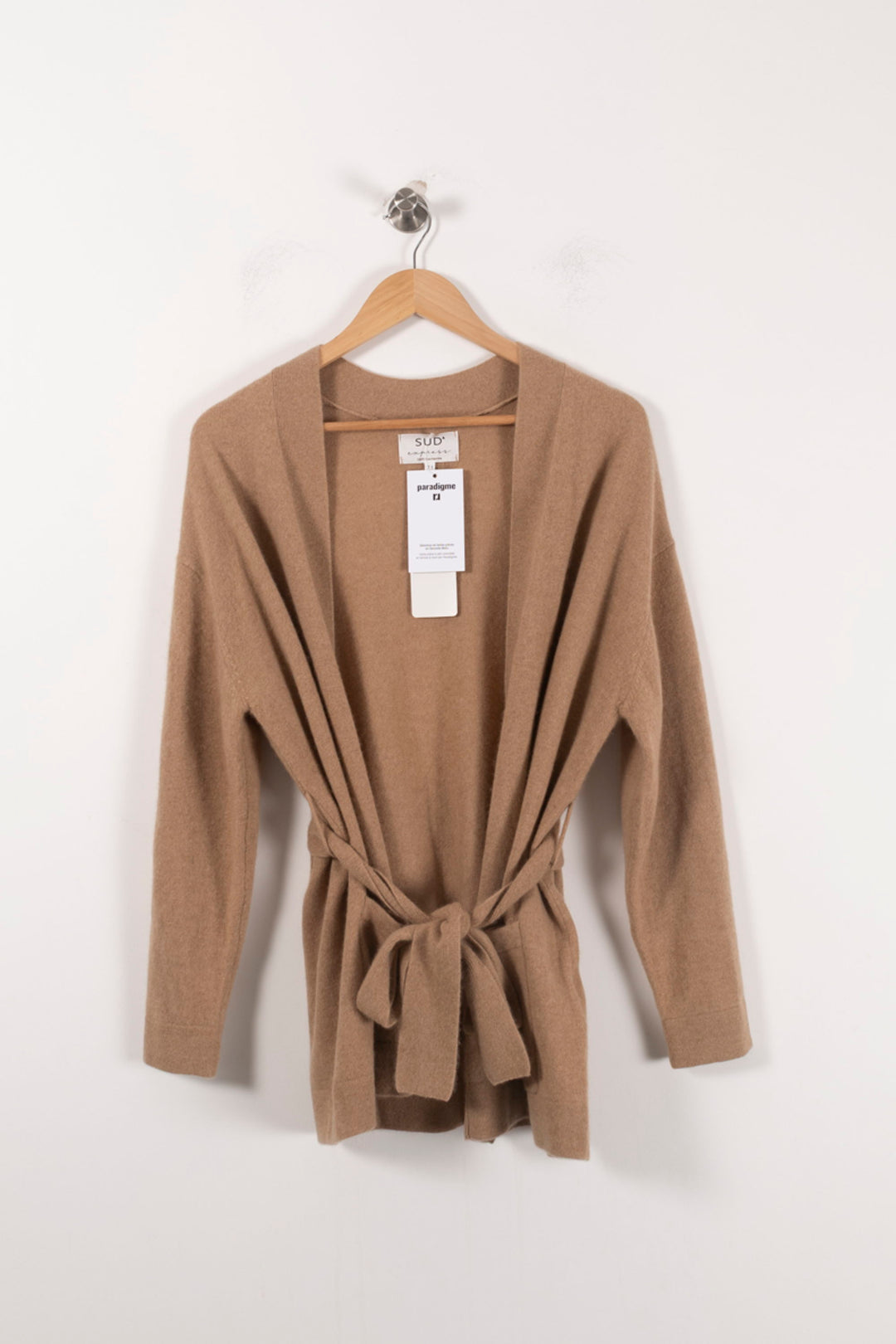 Cardigan Beige - Taille S/36 de la marque Sud express | PARAD92569 - Vendu par Paradigme - Image 2