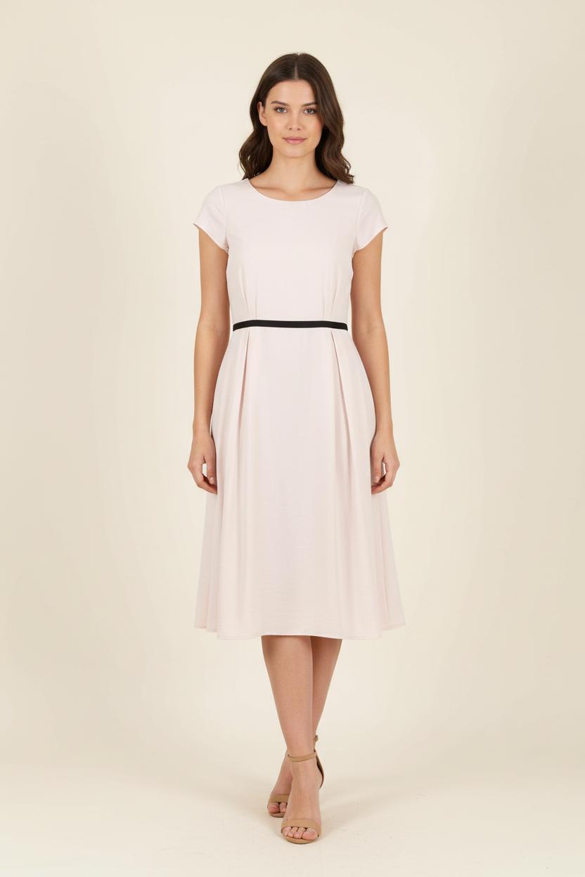 Robe Midi Rose - Taille S/36 de la marque Pablo | PARAD92572 - Vendu par Paradigme - Image 1