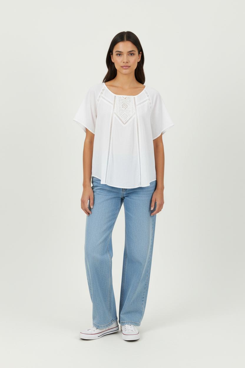 Blouse Blanche - Taille S/36 de la marque Pablo | PARAD92575 - Vendu par Paradigme - Image 1