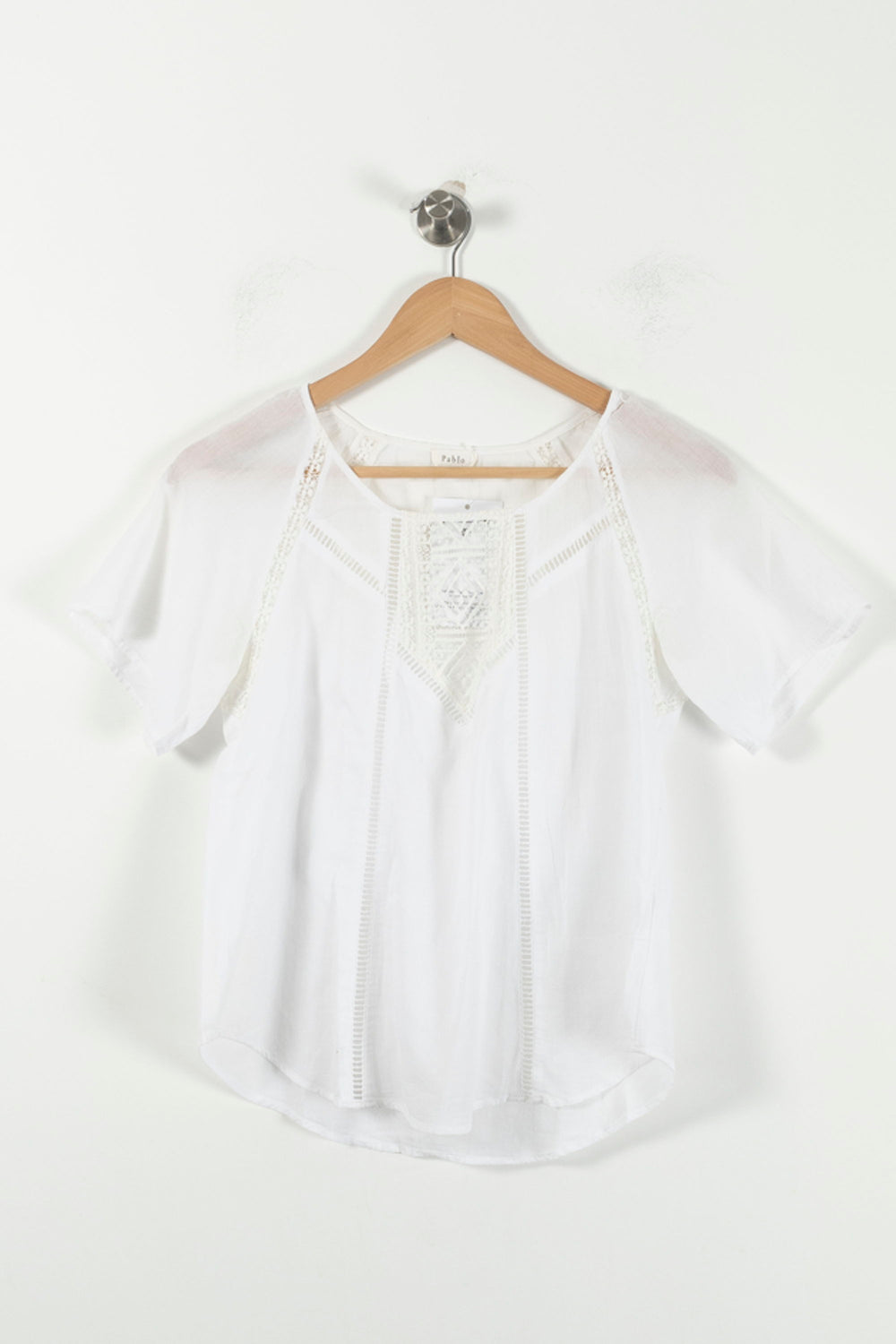 Blouse Blanche - Taille S/36 de la marque Pablo | PARAD92575 - Vendu par Paradigme - Image 2