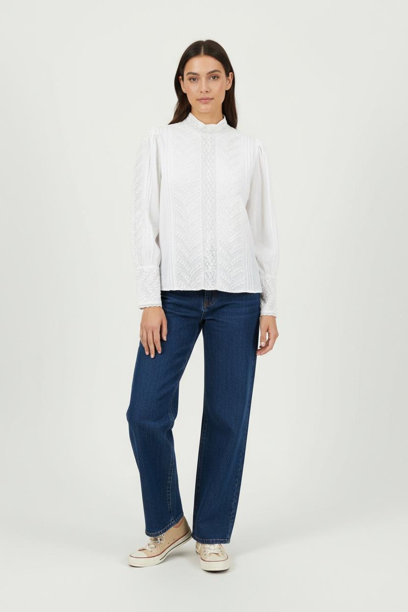 Blouse Blanche - Taille S/36 de la marque Petite Mendigote | PARAD92577 - Vendu par Paradigme - Image 1
