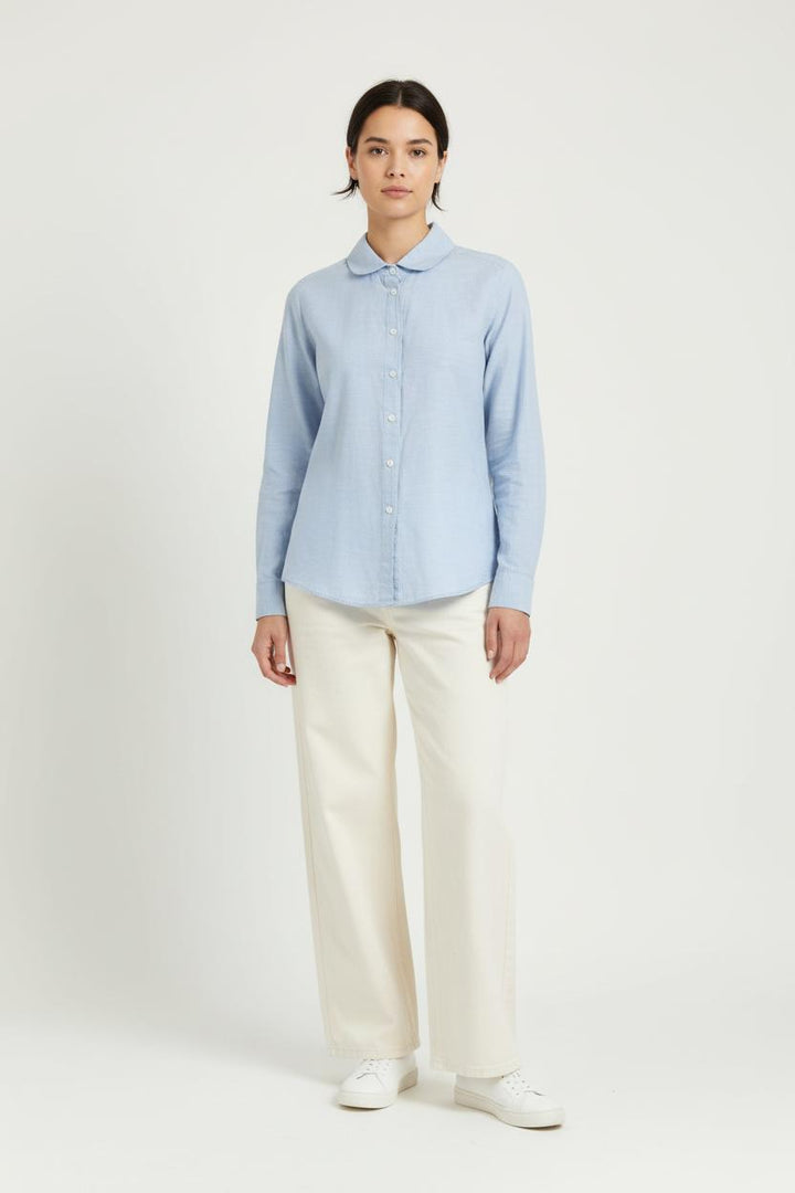 Chemise Bleue - Taille S/36 de la marque Sézane | PARAD92579 - Vendu par Paradigme - Image 1