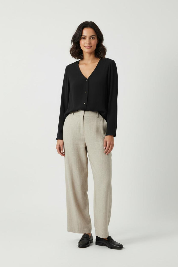 Blouse Noire - Taille M/38 de la marque Sézane | PARAD92581 - Vendu par Paradigme - Image 1