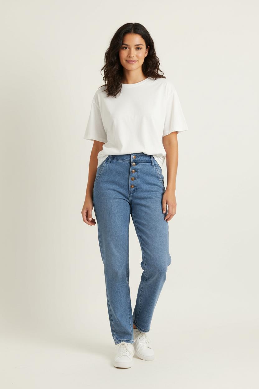 Jean Bleu - Taille S/36 de la marque Sézane | PARAD92584 - Vendu par Paradigme - Image 1