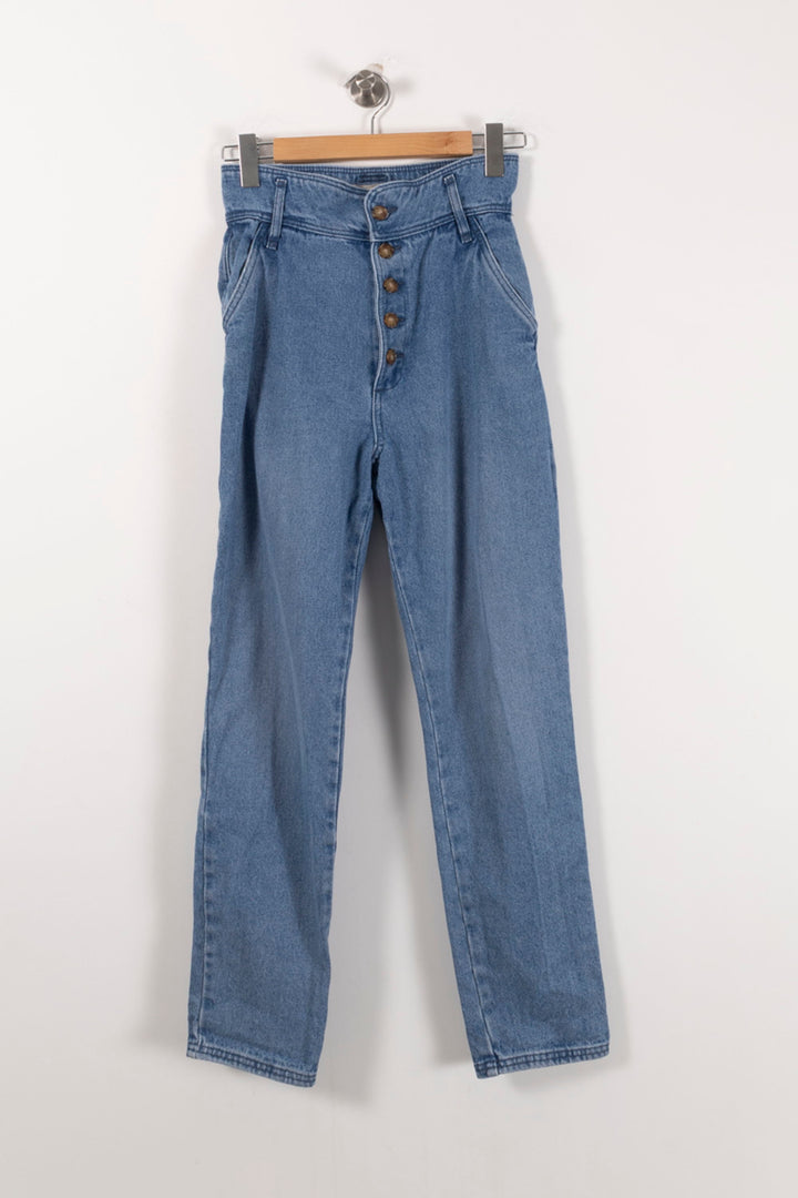 Jean Bleu - Taille S/36 de la marque Sézane | PARAD92584 - Vendu par Paradigme - Image 2