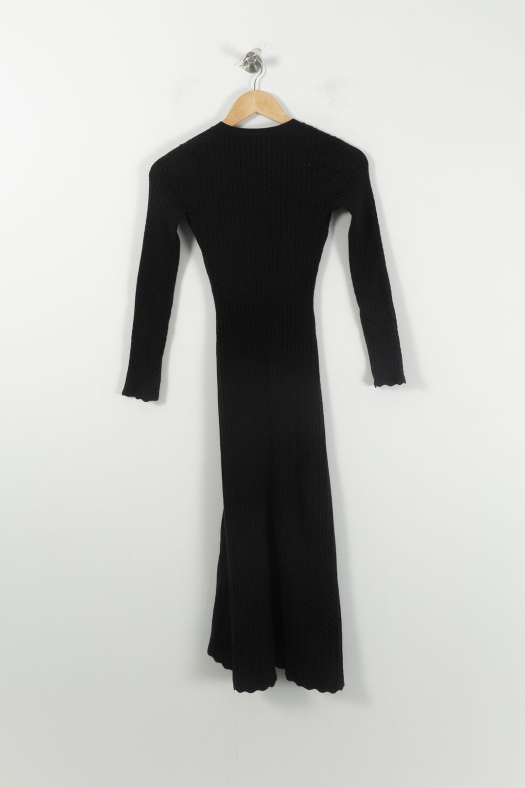 Robe Longue Noire - Taille S/36 de la marque Sézane | PARAD92585 - Vendu par Paradigme - Image 4