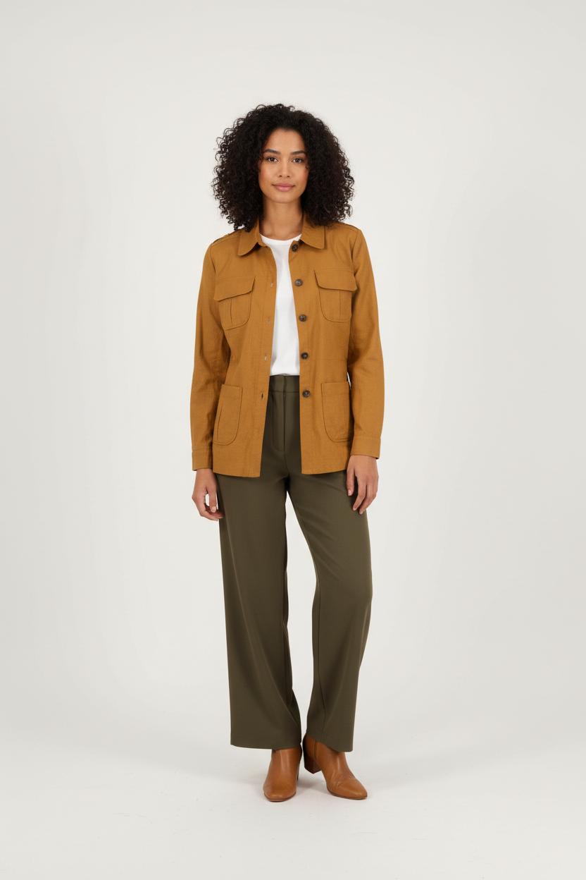 Veste Ceinturée Marron - Taille S/36 de la marque Sézane | PARAD92587 - Vendu par Paradigme - Image 1