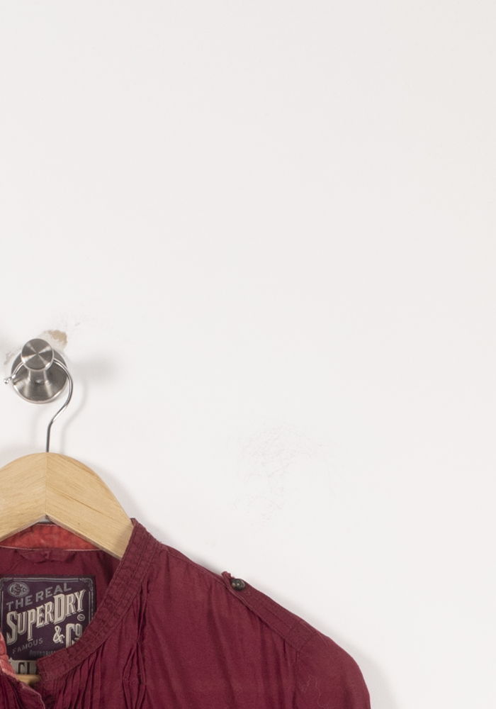 Blouse Bordeaux - Taille M/38 de la marque Comptoir des Cotonniers | PARAD92595 - Vendu par Paradigme - Image 3