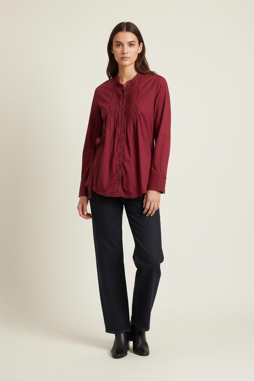 Blouse Bordeaux - Taille M/38 de la marque Comptoir des Cotonniers | PARAD92595 - Vendu par Paradigme - Image 1